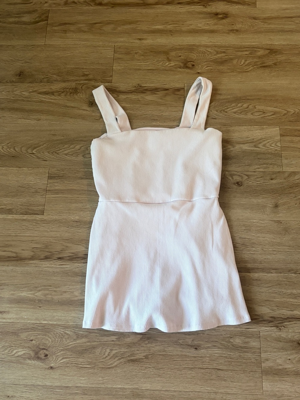 PINK Victoria's Secret Pale lilac Ribbed athletic Dress